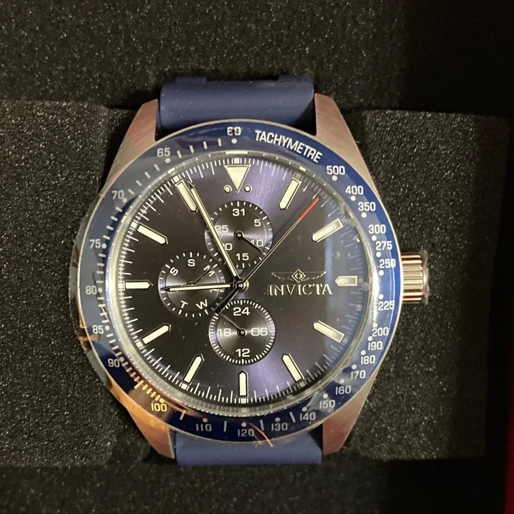 Invicta Aviator Nomad Men's Watch - 45mm, Blue (38401)